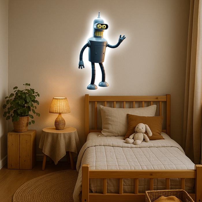 Imagine luminoasă - Futurama Bender - Lampă de noapte
