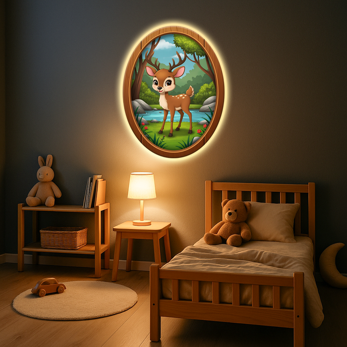 Imagine luminoasă- Bambi - Lampă de noapte