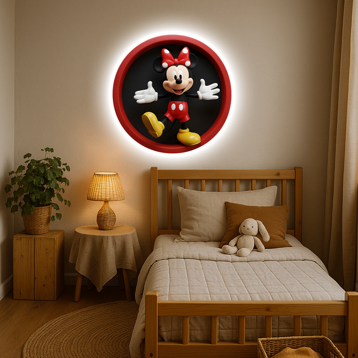 Luminous poster - Minnie Mouse - Night Lamp