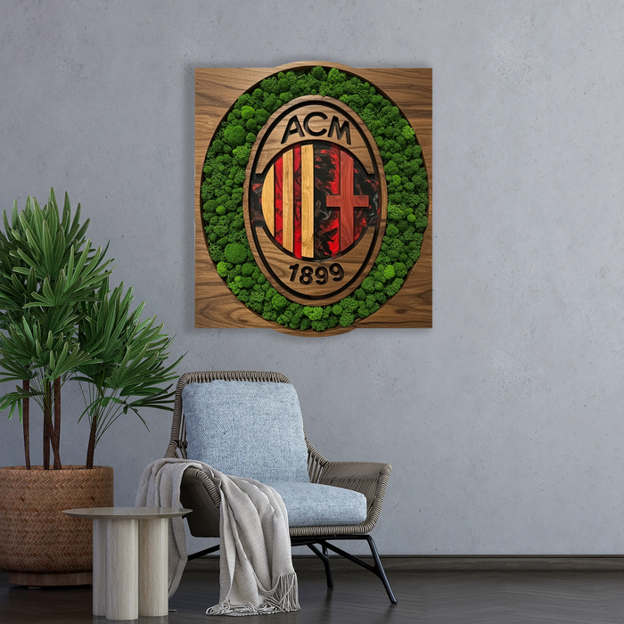 Mech obraz HDF - AC Milan
