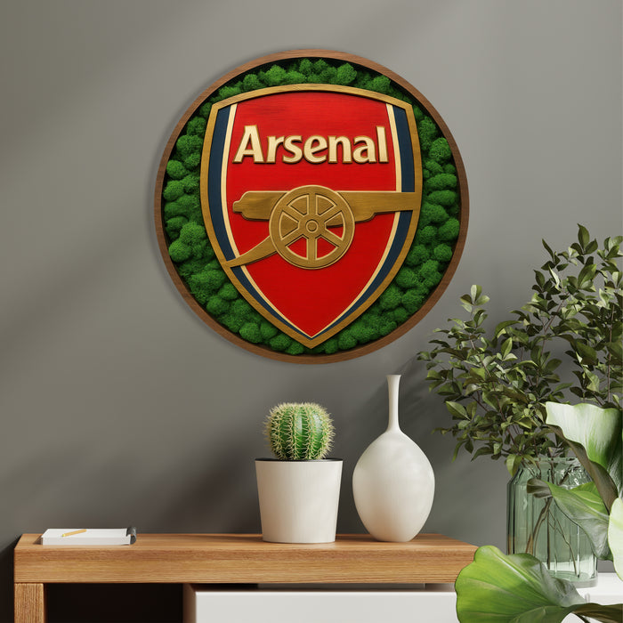 Moss HDF poster - Arsenal - THE GUNNERS