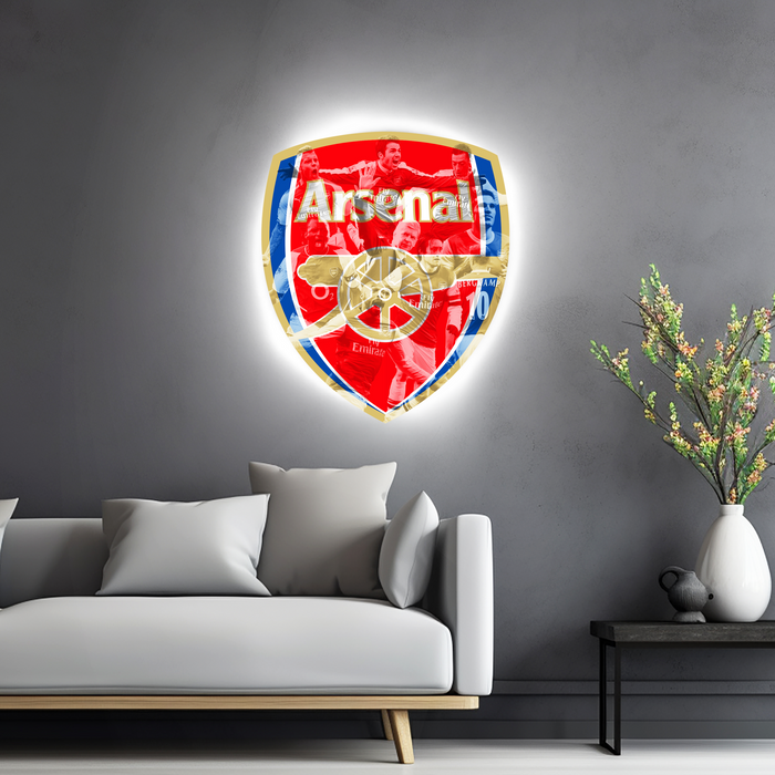 Svietiaci obraz Logo Arsenal - Legendy
