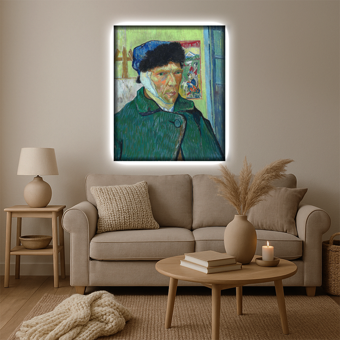 Imagine luminoasă - Autoportret cu ureche bandajată - Vincent van Gogh