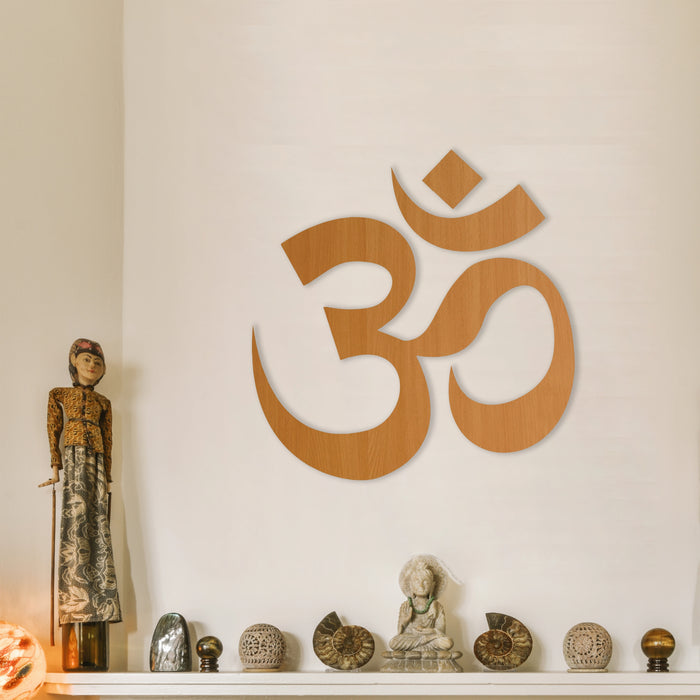 Decor de perete din lemn - Om