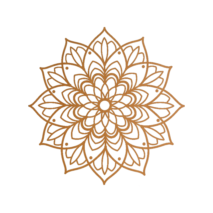 Wooden Wall Decor - Mandala of Harmony