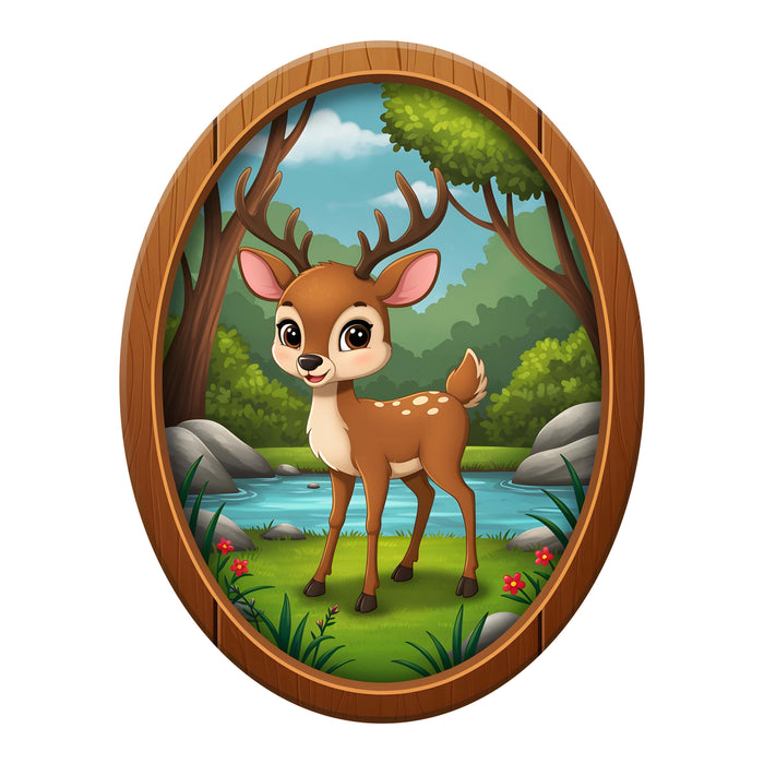 Bambi - Wooden Jigsaw Puzzle