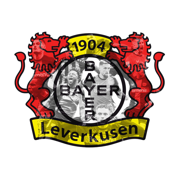 Bayer 04 Leverkusen - legendy - Drevené puzzle