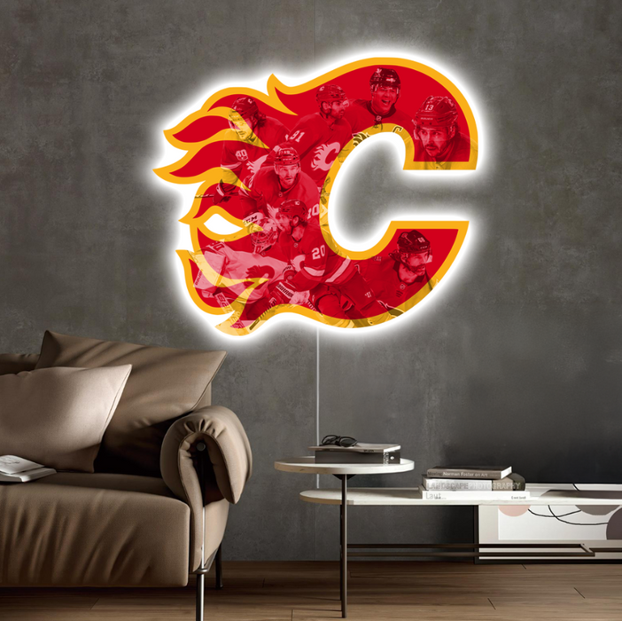 Shining poster Calgary Flames