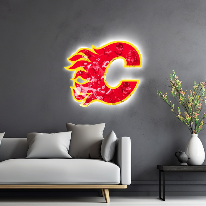 Shining poster Calgary Flames