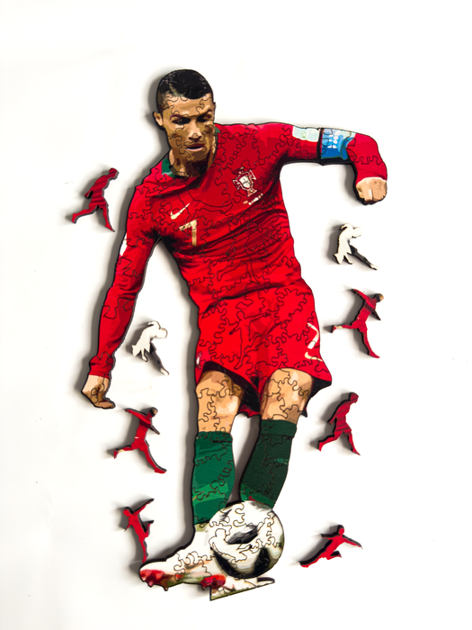 Cristiano Ronaldo - Portugal - Wooden Jigsaw Puzzle (Copy)