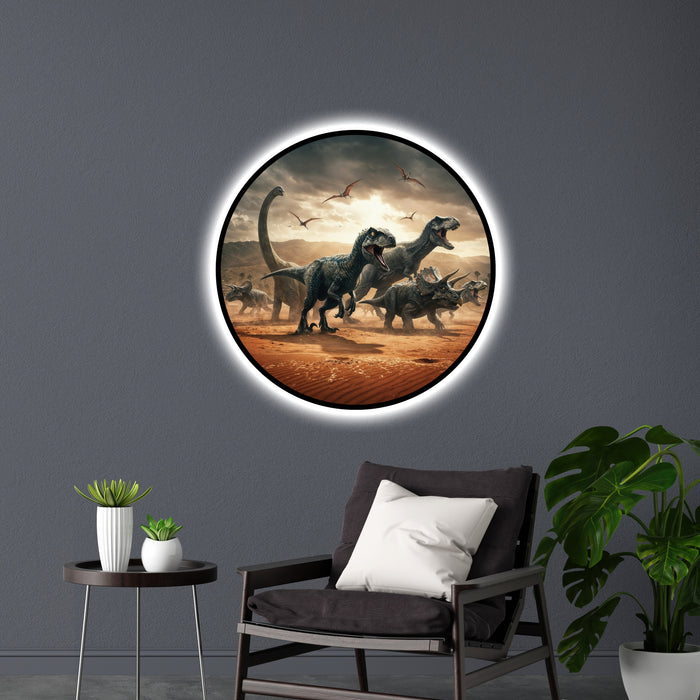 Luminous poster - Age of Dinosaurs