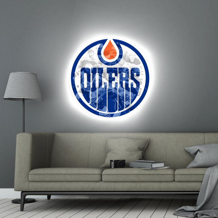 Shining poster Edmonton Oilers