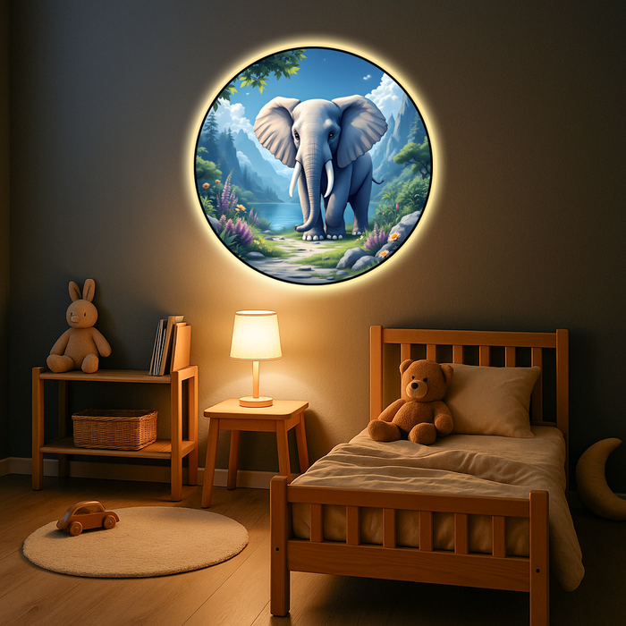 Luminous poster - Elephant Dumbo