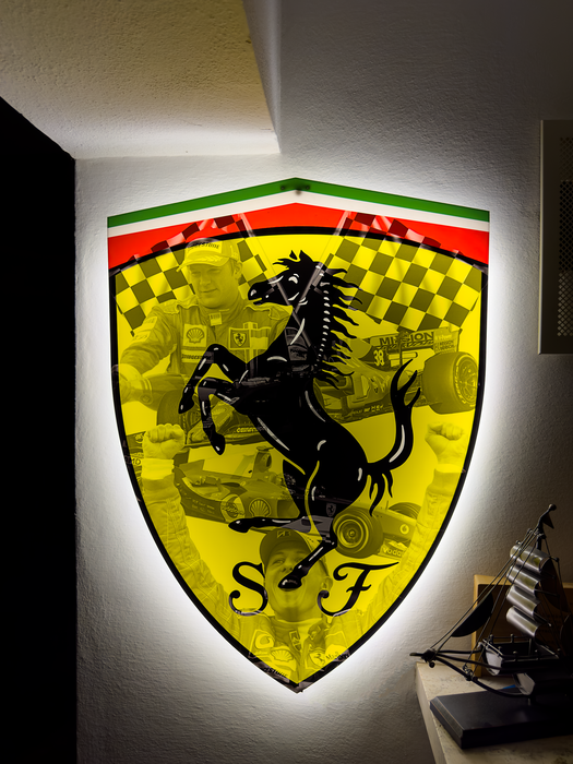 Svietiaci obraz Ferrari F1 - Legendy