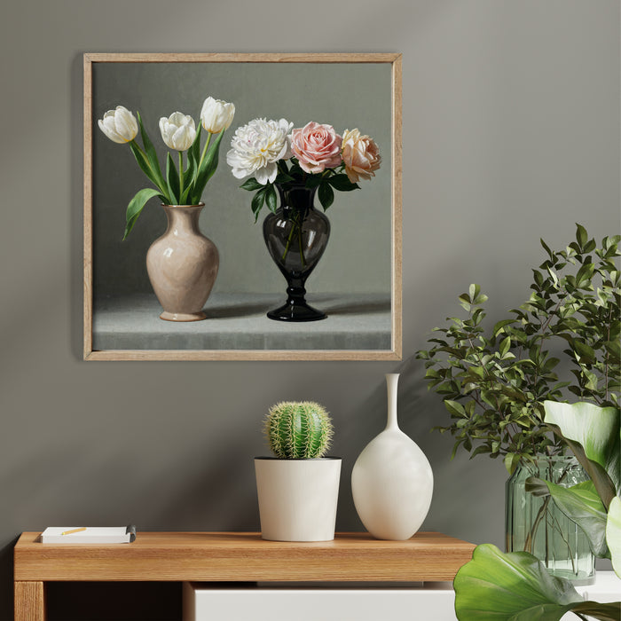 Wooden UV printed poster - Soft Bloom