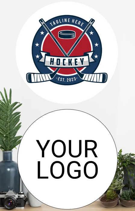 Imagine luminoasă personalizat - Logo hochei pe gheață