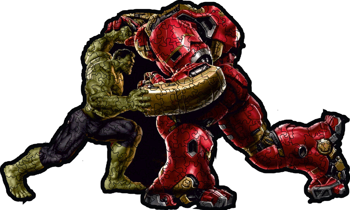Puzzle din lemn HulkBuster