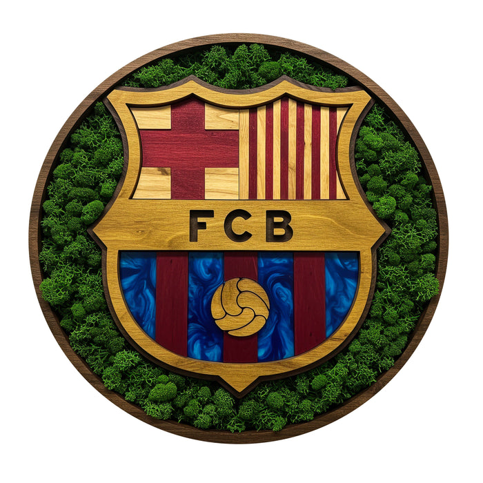 FC Barcelona - mach - Drevené puzzle