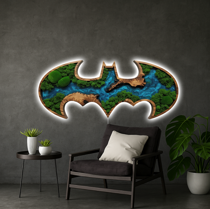 Svietiaci Machový obraz - Machový Batman
