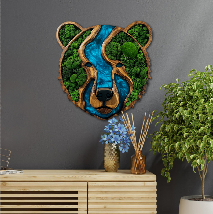 Moss HDF poster - Bear Portrait