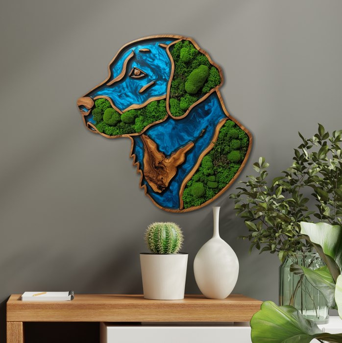 Moss HDF poster - Dog