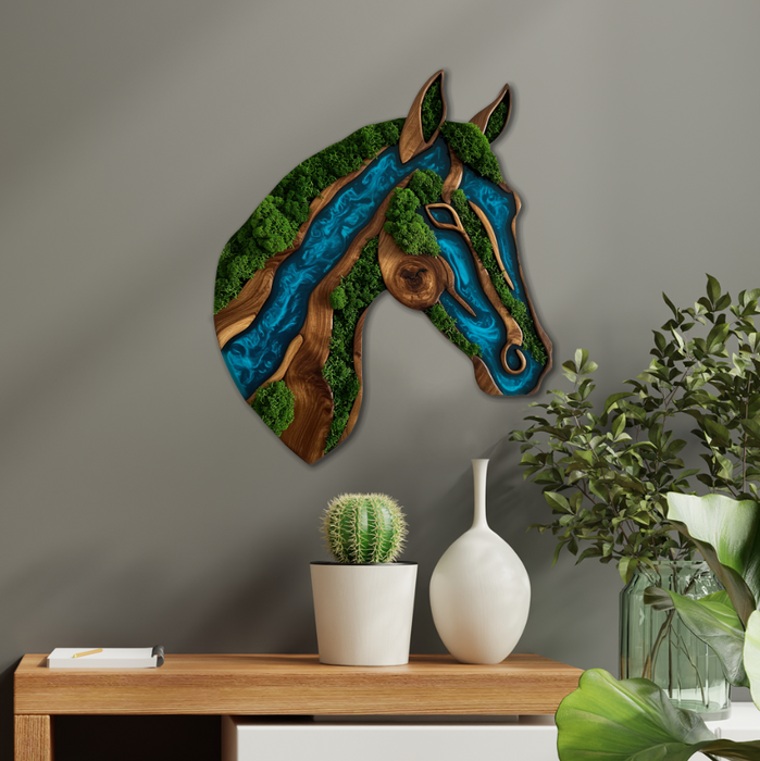 Moss HDF poster - Horse Portrait