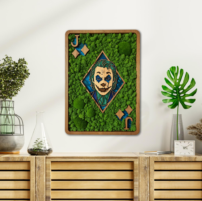 Moss HDF poster - Moss Joker Card