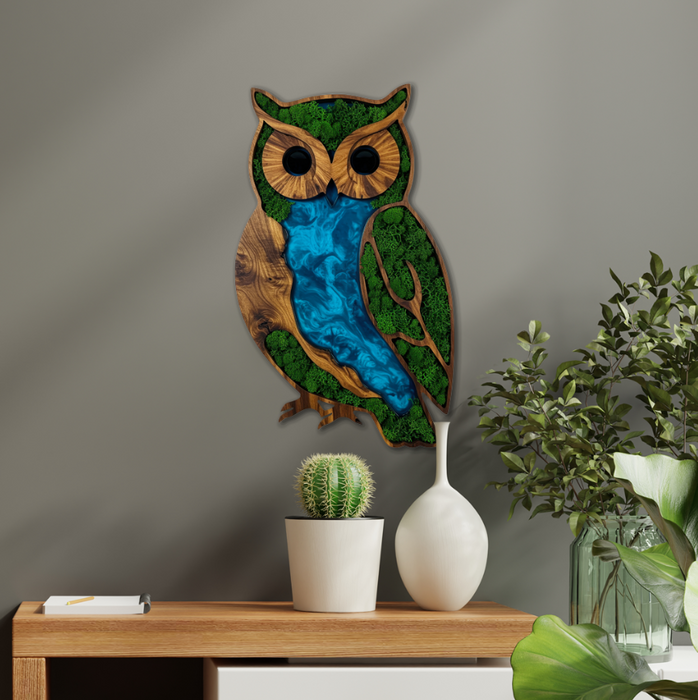 Moss HDF poster - Owl