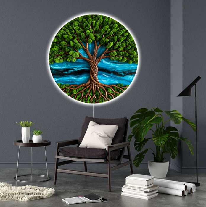 Shining Moss poster Tree of Life