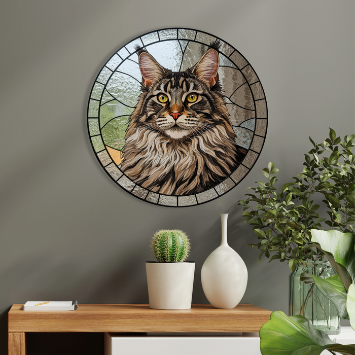 Imagine HDF din sticlă - Maine Coon
