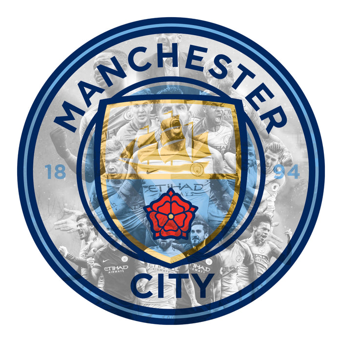 Manchester City - Legendy - Drevené puzzle