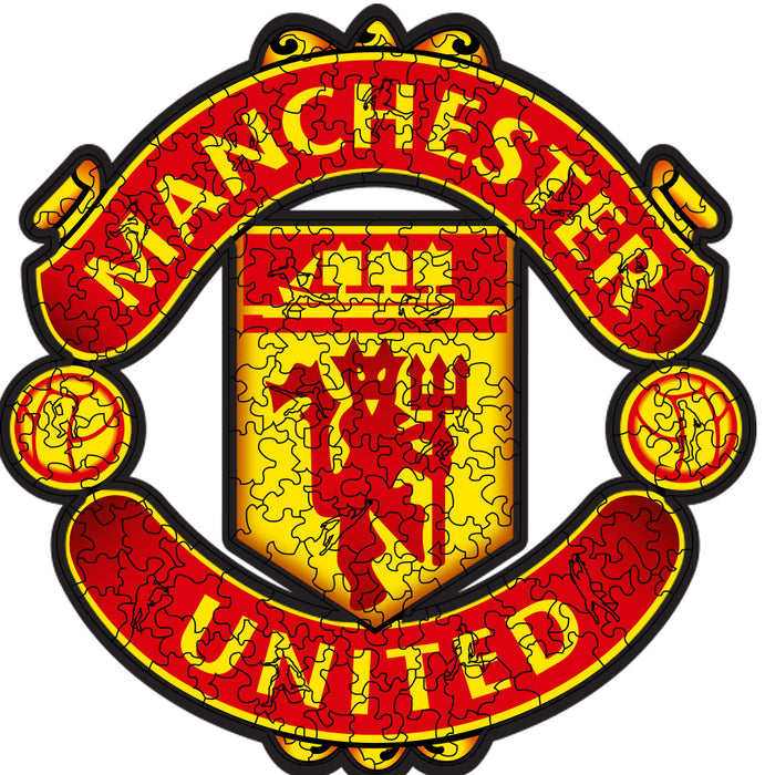 Puzzle clasic din lemn Manchester United