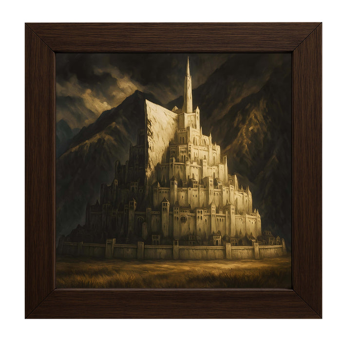 Minas Tirith - Pán prsteňov - drevené puzzle