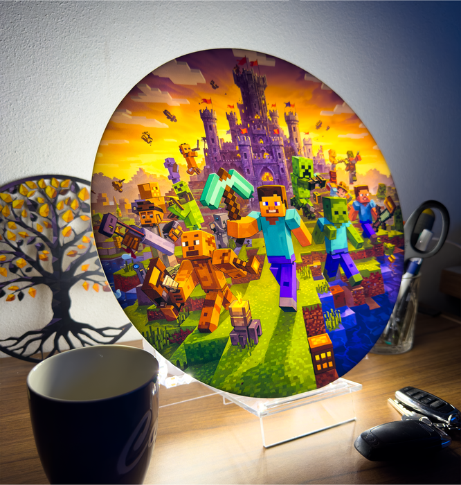 Table lamp Minecraft II.