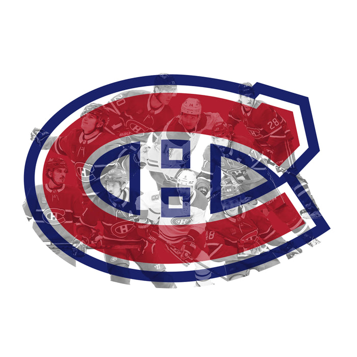 Montreal Canadiens - súčasní hráči - Drevené puzzle
