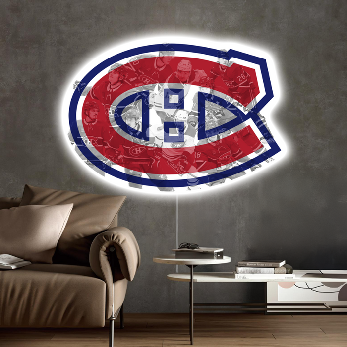 Shining poster Montreal Canadiens