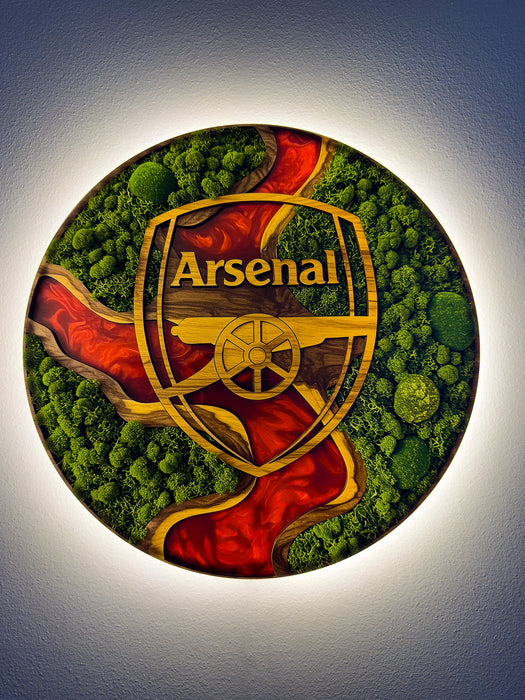 Shining Moss poster Arsenal - Moss