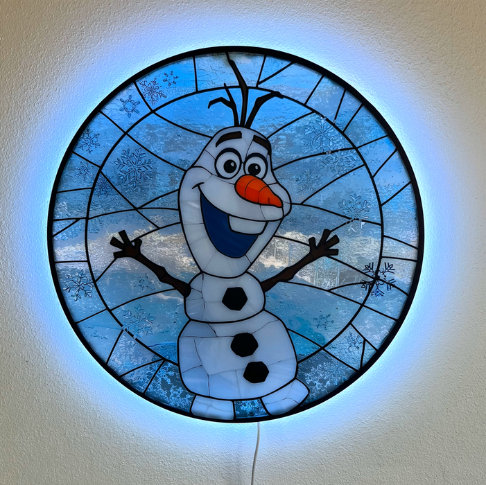 Világító poszter – Olaf