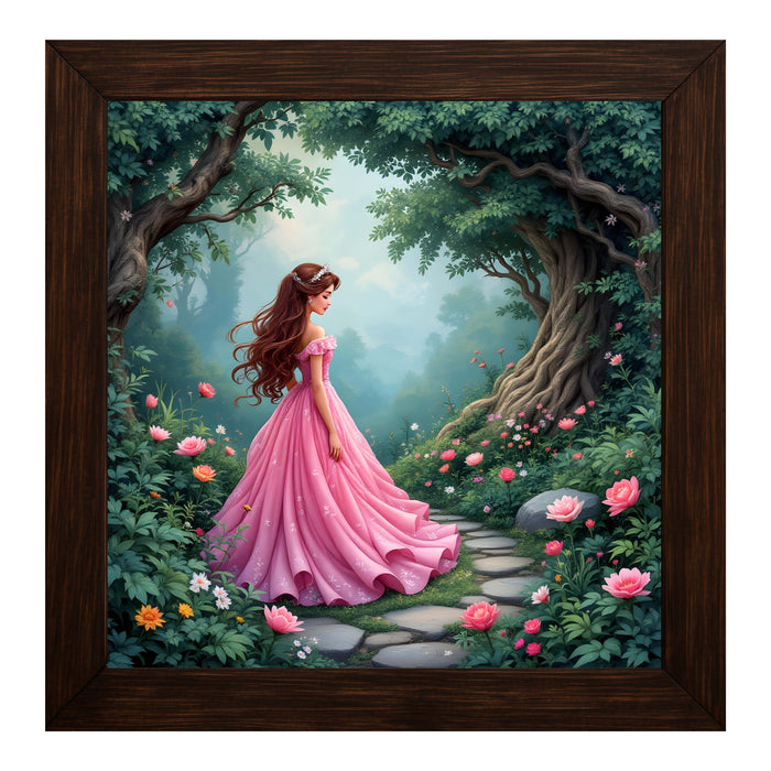Princezná Lili - drevené puzzle