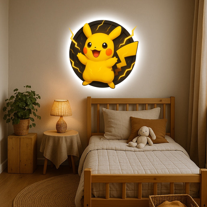 imagine iluminată din spate- Thunder Buddy - Pikachu