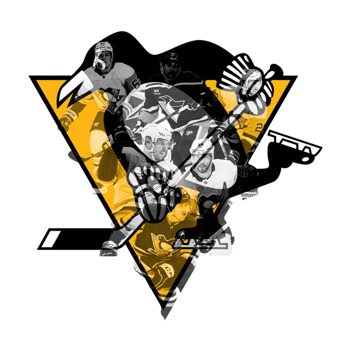 Pittsburgh Penguins - hráči - Drevené puzzle