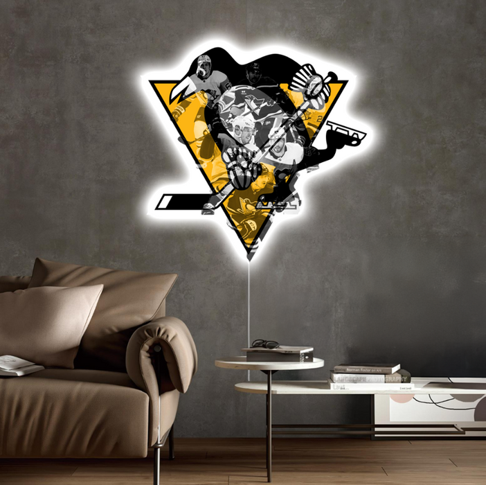 Shining poster Pittsburgh Penguins