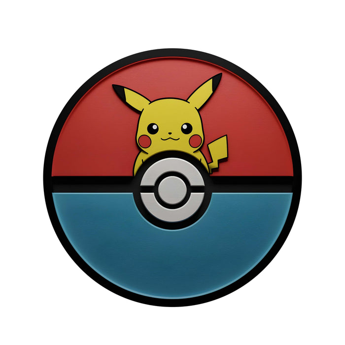 Bleskový kamarát – Pikachu - drevené puzzle
