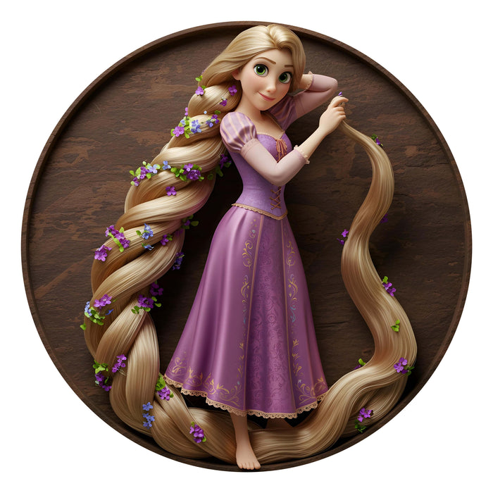Rapunzel - Wooden Jigsaw Puzzle