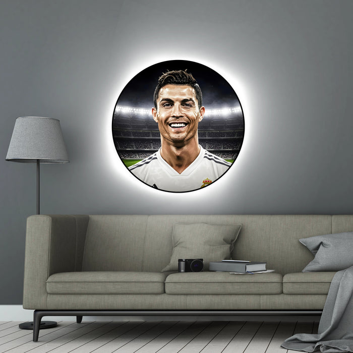 Shining poster - Cristiano Ronaldo - Portrait