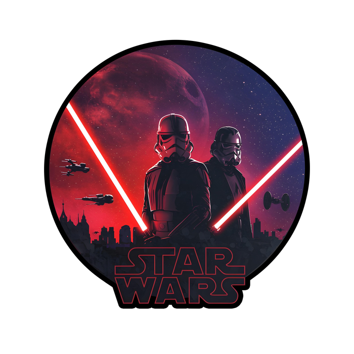 Star Wars – Sila a Temnota - drevené puzzle