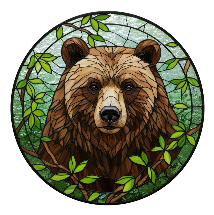 Glass Bear - Wooden Jigsaw Puzzle