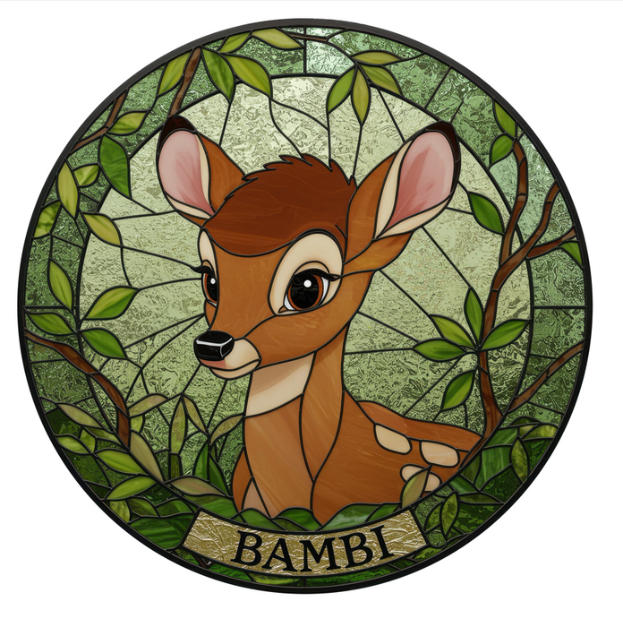Puzzle din lemn cu piese mari - Căprioară tânără - Bambi