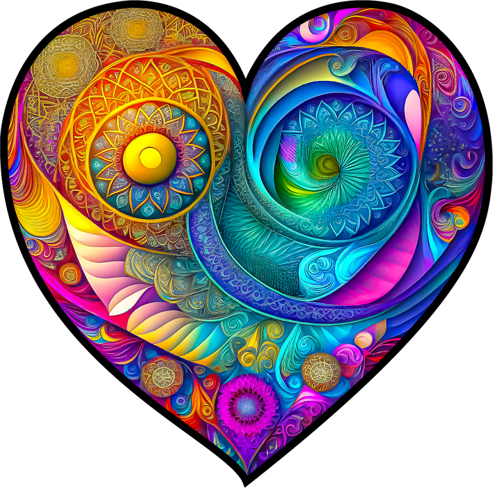 Lover´s heart Wooden Jigsaw Puzzle