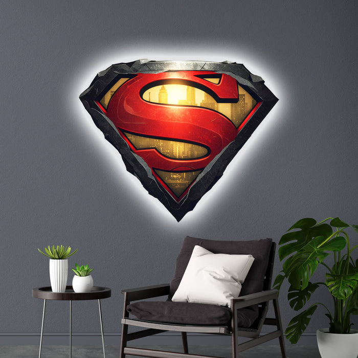 Svietiaci obraz - Superman - logo